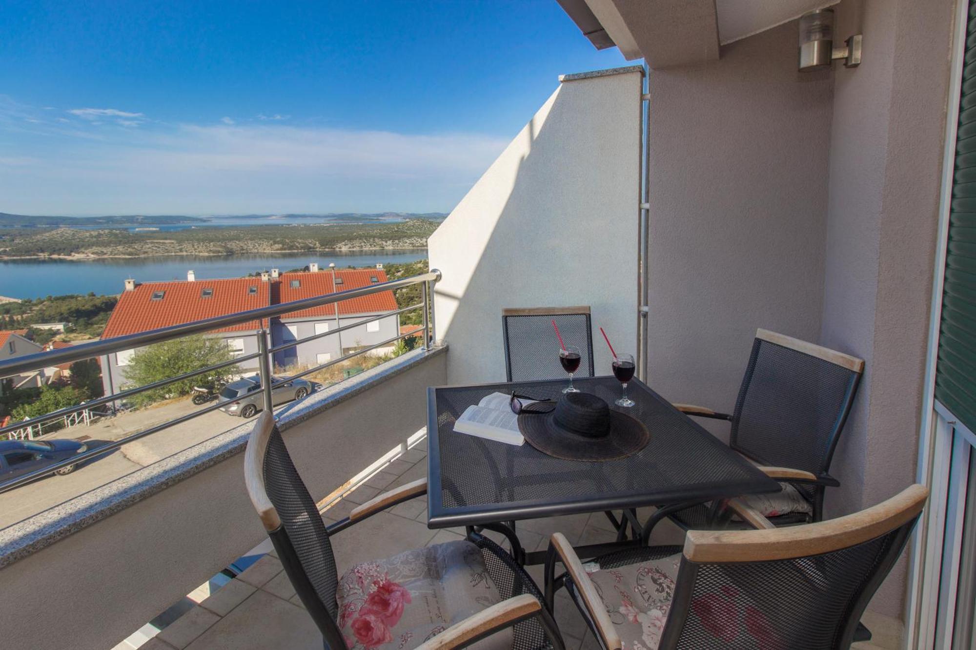 Ferienwohnung Top Of The City Šibenik Exterior foto